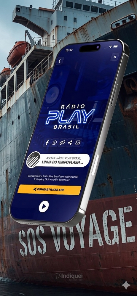 transmitindo direto da embarcação sos voyager